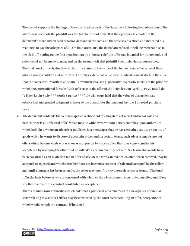 Business Law and the Legal Environment - Page 325